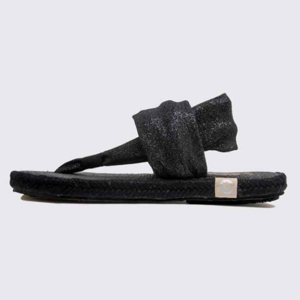 Yoga sandals - Sparkle Black